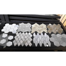 Foshan hot selling hexagonal ceramic mosaic tile for bathroom and kitchen